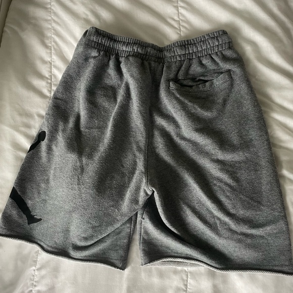 GUC Kid’s Nike Jordan Drawstring Gray Shorts with Jordan Emblem size LG 12-13yrs - Picture 4 of 12